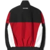 Qt8 Garments Old Track Jacket Red and Black