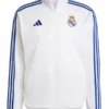 Real Madrid Adidas DNA Track Jacket 24-25 White