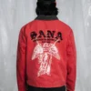 Sana Detroit Angel Workwear Jacket Canary Red