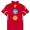 Scuderia Ferrari Polo T-shirt 2025