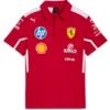 Scuderia Ferrari Team Polo T-shirt 2025