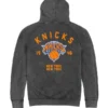 Stadium Essentials Knicks Raglan Hoodie Grey