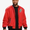 Steph Curry Red Jacket