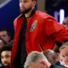 Steph Curry UA Icon Varsity Jacket Red