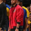 Steph Curry Varsity Jacket Red