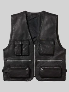 Supreme-Leather-Cargo-Vest-