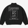 Supreme Old English Black Track Jacket