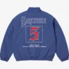 Supreme Old English Navy Track Jacket
