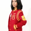 TU Varsity Jacket Red
