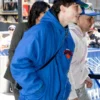 Timothée Chalamet Knicks Jacket with hHood