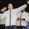 WNBA Champions Ring Ceremony NY Liberty Fenty Beauty Hoodie White