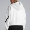 White adidas Newcastle United FC Z.N.E. Hoodie