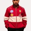 scuderia ferrari 2025 team racing jacket men