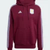Adidas Aston Villa FC DNA Hoodie Maroon