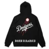 Born X Raised Dodgers Hoodie Black