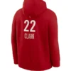 Caitlin Clark Indiana Fever Nike Rebel Edition Name & Number Red Hoodie