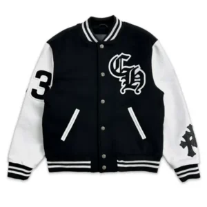 Chrome Hearts Timmy Varsity Jacket Black