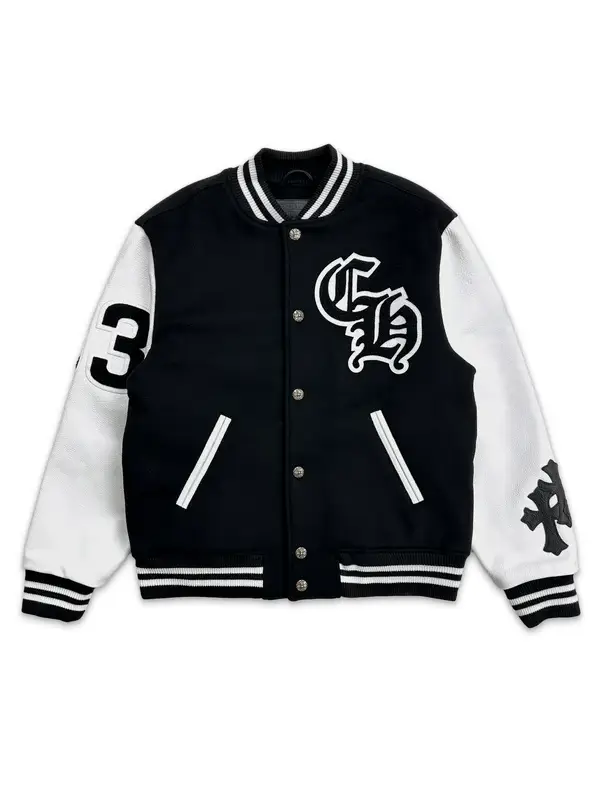 Chrome Hearts Timmy Varsity Jacket Black