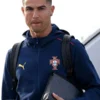 Cristiano Ronaldo Portugal 2025 Track Jacket Blue