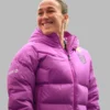 England Lionesses Nike Purple Puffer Jacket