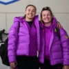 England Lionesses Purple Nike Puffer Jacket