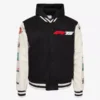 Formula 1 F175 Logo Varsity Jacket Black & White