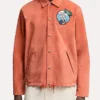 Gilga Farm x Moncler Orange Suede Jacket