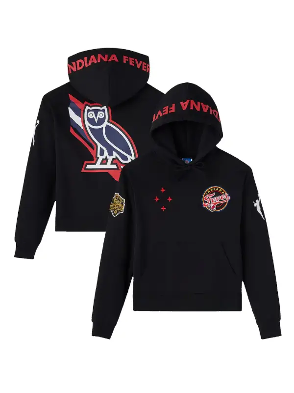 Indiana Fever OVO x WNBA Hoodie Black