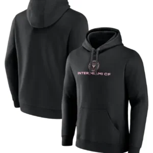 Inter Miami CF Pullover Hoodie Black