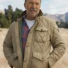 Kevin Costner’s the West Beige Quilted Jacket