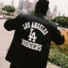 LA Dodgers Coaches Jacket Black