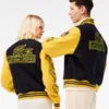 Lacoste Two-Tone Varsity Bomber Jacket