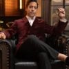 Mayflower Smoking Jacket Maroon