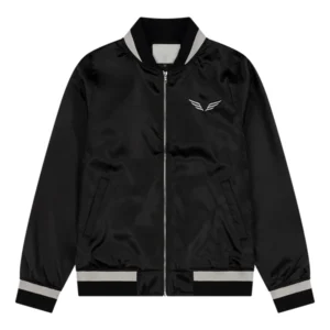 Mumford and Sons Bomber Jacket Black