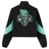 New York Liberty OVO x WNBA Track Jacket Black-Mint