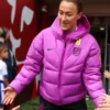 Nike England Lionesses Puffer Jacket Purple