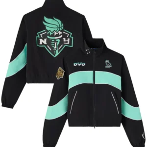 OVO x Wnba New York Liberty Track Jacket Black