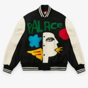 Palace JCC+ Varsity Jacket Black