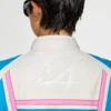 Perfect Moment Alpine Racer White Leather Jacket