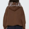 Princess Polly Oversized Brown Hoodie