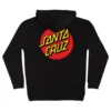 Skateboards Santa Cruz Hoodie Black
