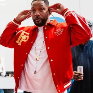 Summertime Ball 2025 Will Smith Red Varsity Jacket