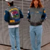 Tern x Winrar Grey and Blue Varsity Jacket Tern