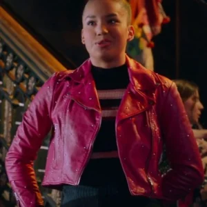 The Musical Gina Studded Pink Jacket