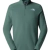 The North Face Glacier 14-Zip Fleece Jacket Green