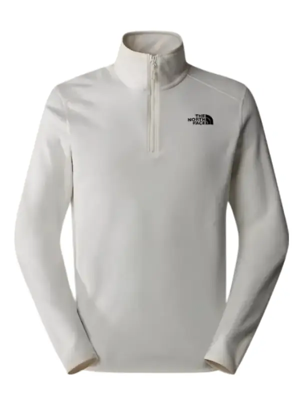 The North Face Glacier 14-Zip Fleece Jacket White