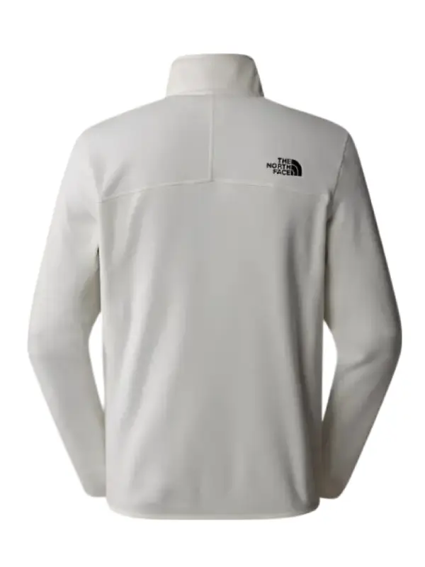 The North Face Glacier 14-Zip White Fleece Jacket