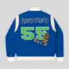 Tier Franklin Armstrong Blue Varsity Bomber Jacket