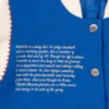Tier Franklin Armstrong Blue Varsity Jacket