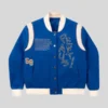 Tier Franklin Armstrong Varsity Jacket Blue